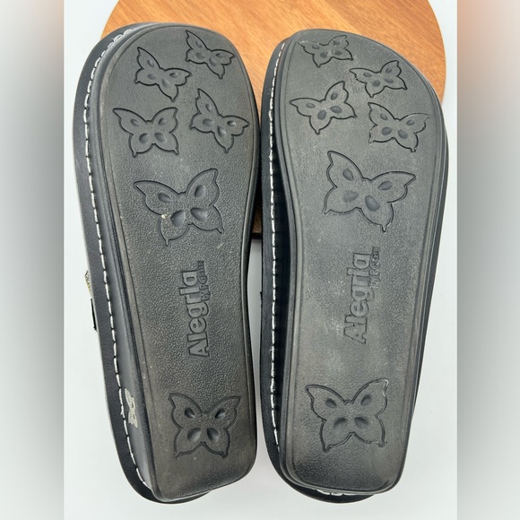 Alegria Paloma Multi Color Mosaic Leather Mary Jane Women Shoe Sz. 41/10.5/11 - Picture 9 of 9